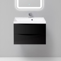 Мебель для ванной комнаты BelBagno Marino 70 nero lucido