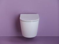 Комплект Унитаз подвесной Ceramicanova Uno Rimless CN11001 белый + Инсталляция STWORKI + Кнопка 230823 хром матовый