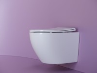 Комплект Унитаз подвесной Ceramicanova Uno Rimless CN11001 белый + Инсталляция STWORKI + Кнопка 230823 хром матовый