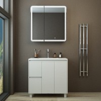 Тумба под раковину без столешницы Emmy Вега 80 белая