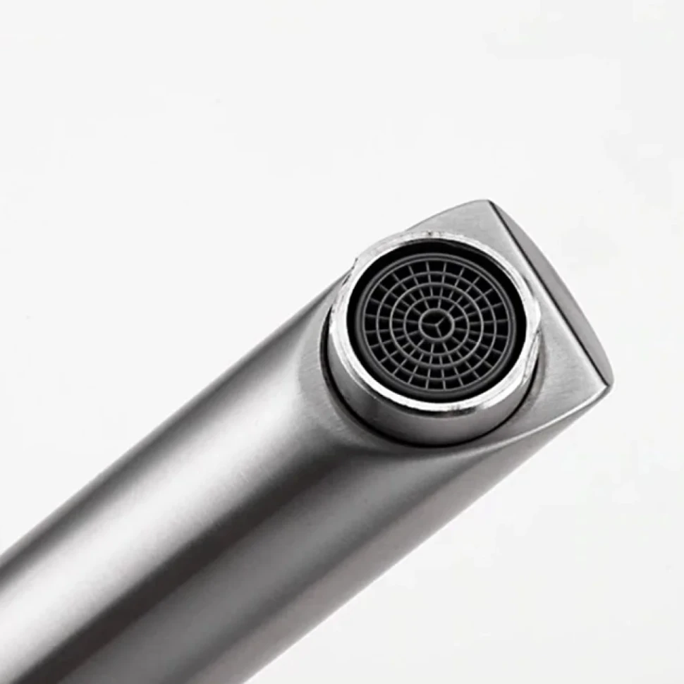 Смеситель с длинным изливом для ванны Frap H801 F32801 сатин