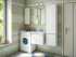 Мебель для ванной Эстет Dallas Luxe 110 R подвесная, 1 ящик, под стиральную машину
