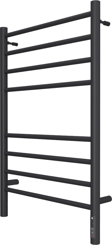 Полотенцесушитель электрический Terminus Аврора П8 500x800, матовый чёрный
