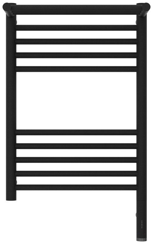 Полотенцесушитель электрический Сунержа Богема 3.1 15-6007-6040 70x45 см, подключение справа, темный титан муар, лесенка, с полкой