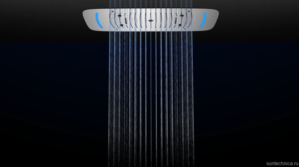 Душевой комплект Timo Saona SX-2319/13SM С ВНУТРЕННЕЙ ЧАСТЬЮ, с термостатом, никель