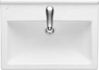 Тумба с раковиной Emmy Агата 55 глянцевая белая