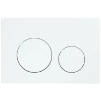 Кнопка смыва для унитаза Veconi Flush V2 пластик, цвет белый глянец Кнопка смыва для унитаза Veconi Flush V2 пластик, цвет белый глянец
