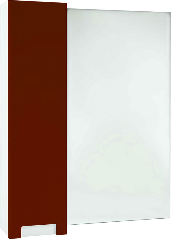 Зеркало Bellezza Пегас L 80 красное