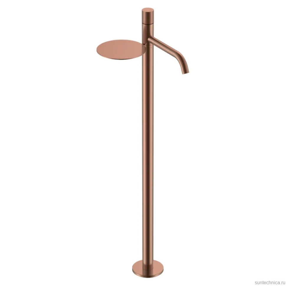 Напольный смеситель для раковины Boheme Stick 120-CB.2 copper brushed touch