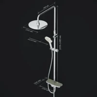 Душевая стойка AM.PM Like F0780200 Душевая стойка AM.PM Like F0780200