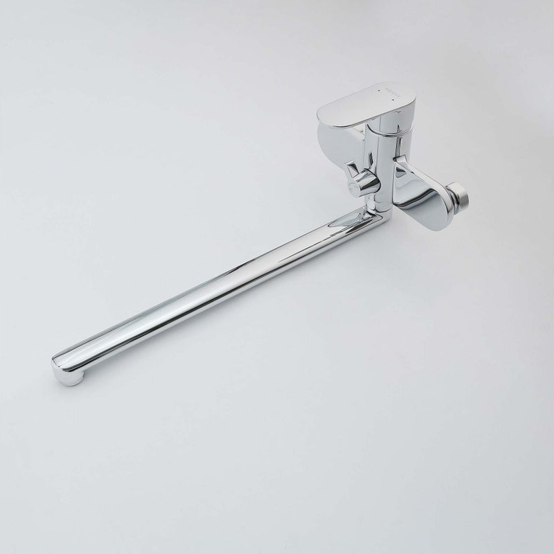 Смеситель с длинным изливом для ванны AQUATEK Ника AQ1842CR хром