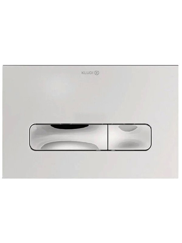 Кнопка смыва для унитаза Kludi Unifix 30PP0105 пластик, цвет хром