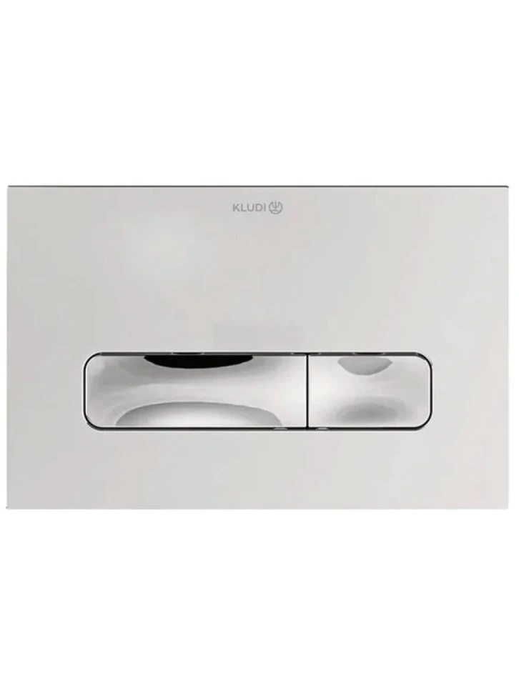 Кнопка смыва для унитаза Kludi Unifix 30PP0105 пластик, цвет хром