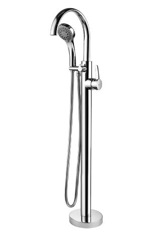 Напольный смеситель для ванны с душем Lemark Atlantiss LM3244C