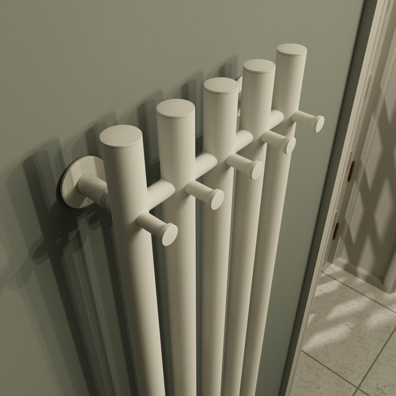 Полотенцесушитель электрический Маргроид Inaro R 150х24, с крючками, белый матовый