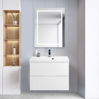 Тумба под раковину BelBagno Vittoria 70 подвесная, bianco lucido