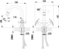 Смеситель для раковины Lemark Partner LM6547C