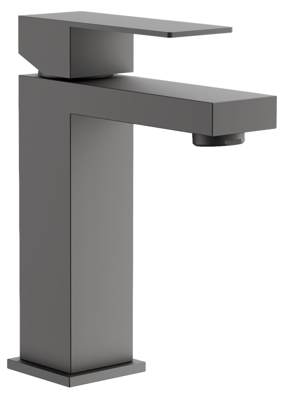 Смеситель для раковины BELZ B10817-3 оружейная сталь