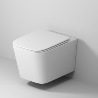 Унитаз подвесной Grossman GR-4404MSQ с микролифтом, белый матовый