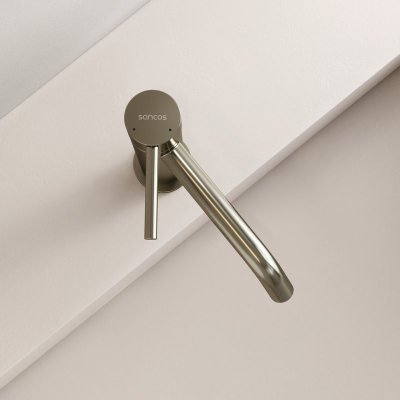 Смеситель для раковины Sancos Etna SC9003BN брашированный никель