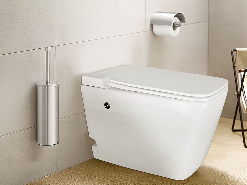 Унитаз приставной напольный AZARIO AZ-101 A глянцевый белый