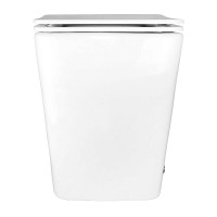 Унитаз приставной напольный AZARIO AZ-101 A глянцевый белый