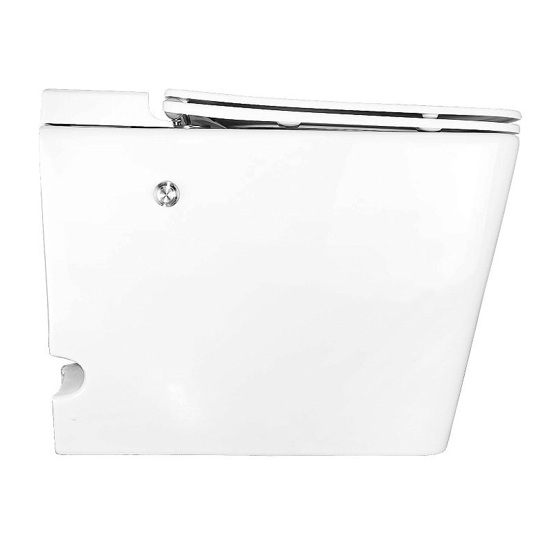 Унитаз приставной напольный AZARIO AZ-101 A глянцевый белый