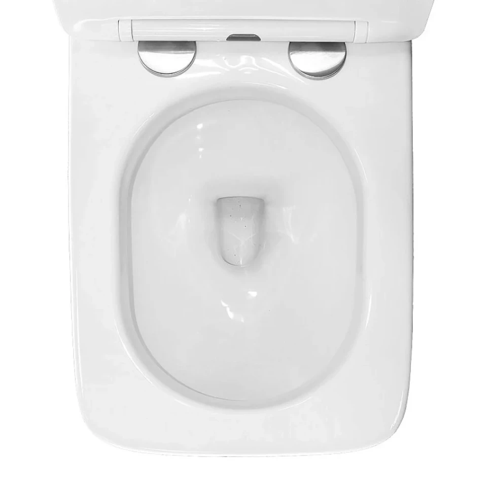 Унитаз приставной напольный AZARIO AZ-101 A глянцевый белый