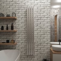 Полотенцесушитель водяной Grota Quill 23х150 полированный