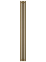 Полотенцесушитель электрический Сунержа Терция 4.0 051-0884-1506 150x15 см, подключение слева, скрытое подключение слева, состаренная латунь, I-образный