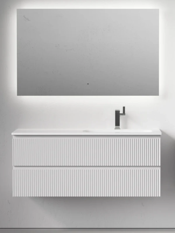 Мебель для ванной комнаты Sancos Snob R 120 R подвесная, bianco