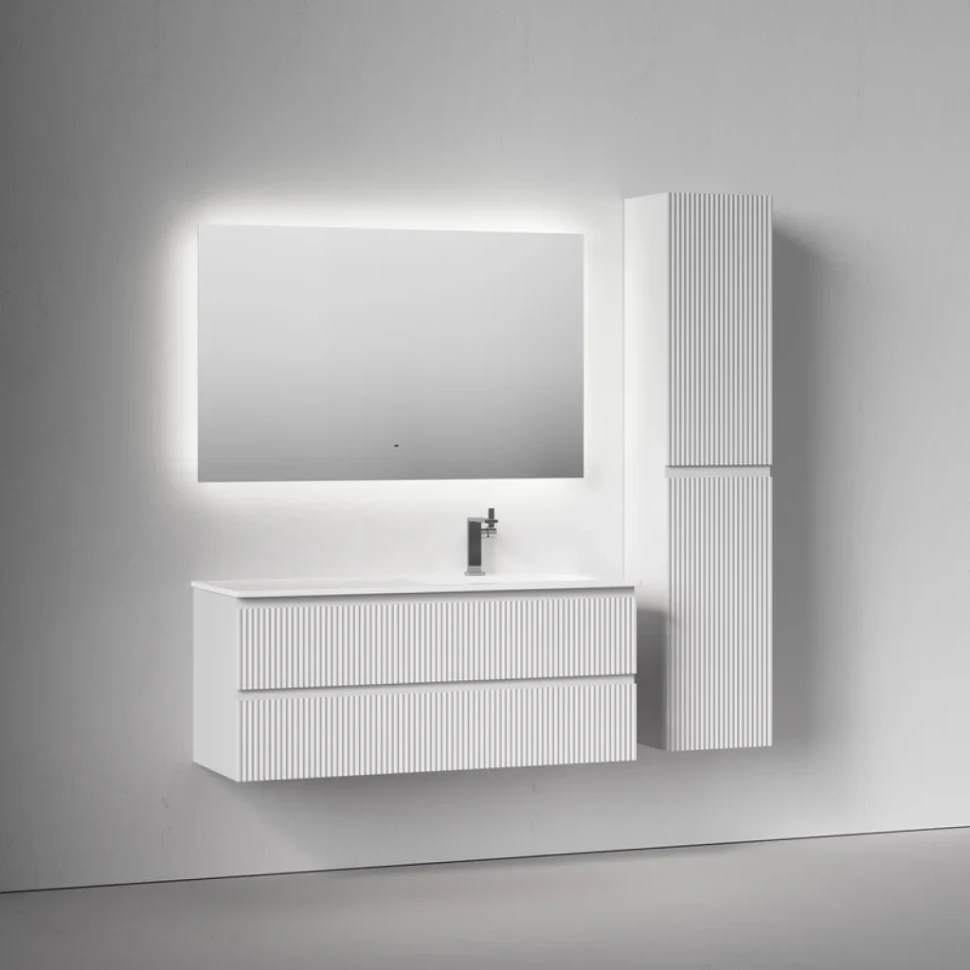 Мебель для ванной комнаты Sancos Snob R 120 R подвесная, bianco