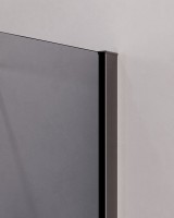 Душевой уголок Cezares Slider AH 1 100-70/80 GRIGIO GM профиль оружейная сталь, стекло серое