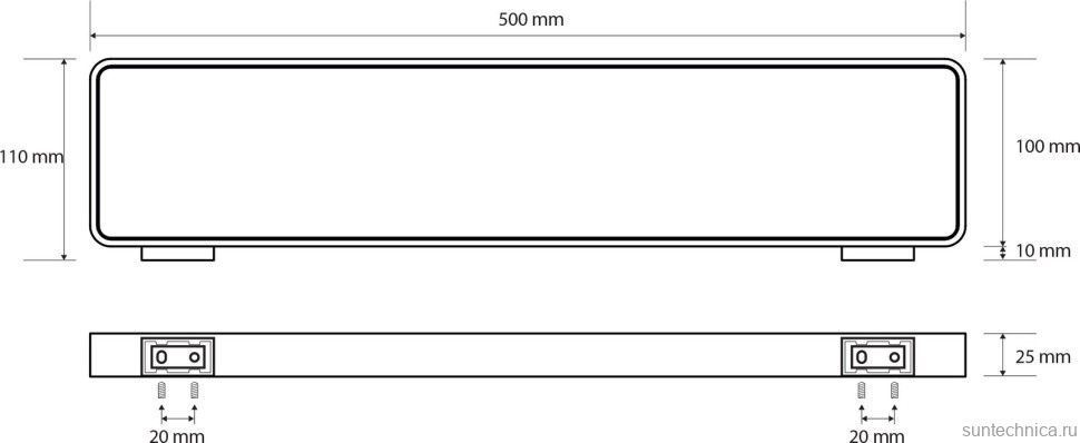 Полка Bemeta Solo 139102312