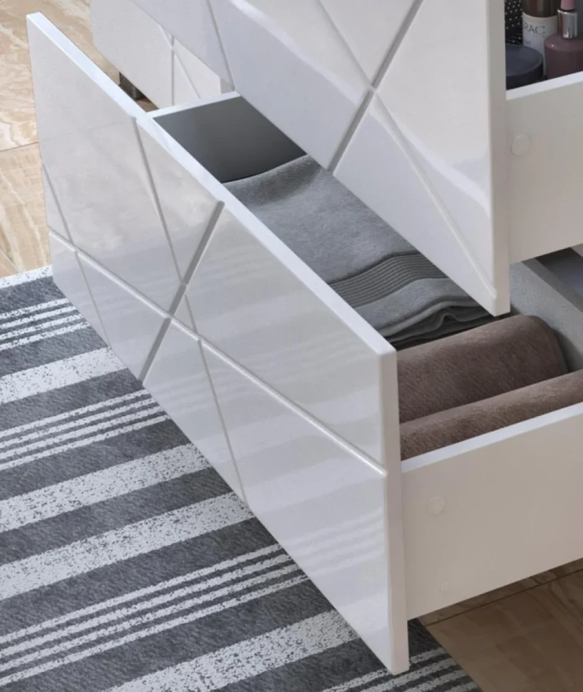 Тумба под раковину Vigo Geometry 50 белая