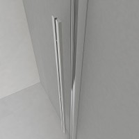 Душевая дверь в нишу Vincea Lugano VDS-1L130CL-1 130 см, профиль хром