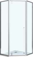 Душевой уголок Vincea Penta VSP-3P900CL 90x90, профиль хром, стекло прозрачное