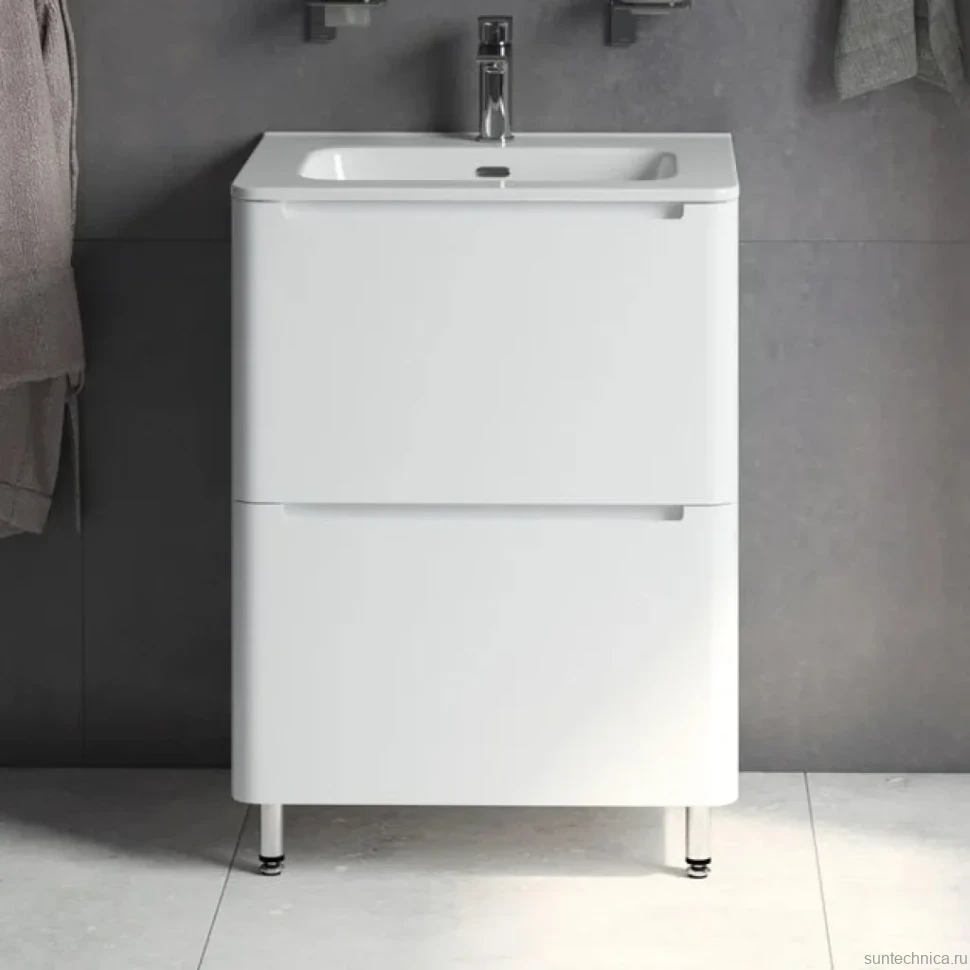 Тумба с раковиной IDDIS Edifice 60 напольная