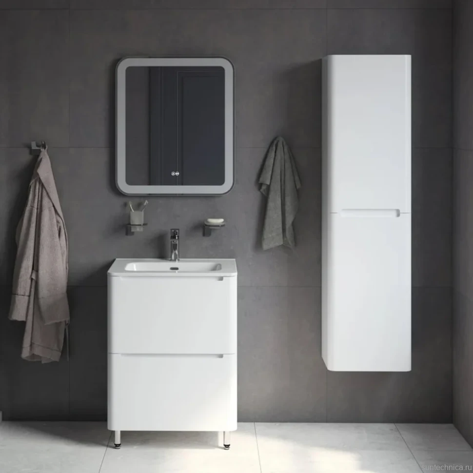 Тумба с раковиной IDDIS Edifice 60 напольная