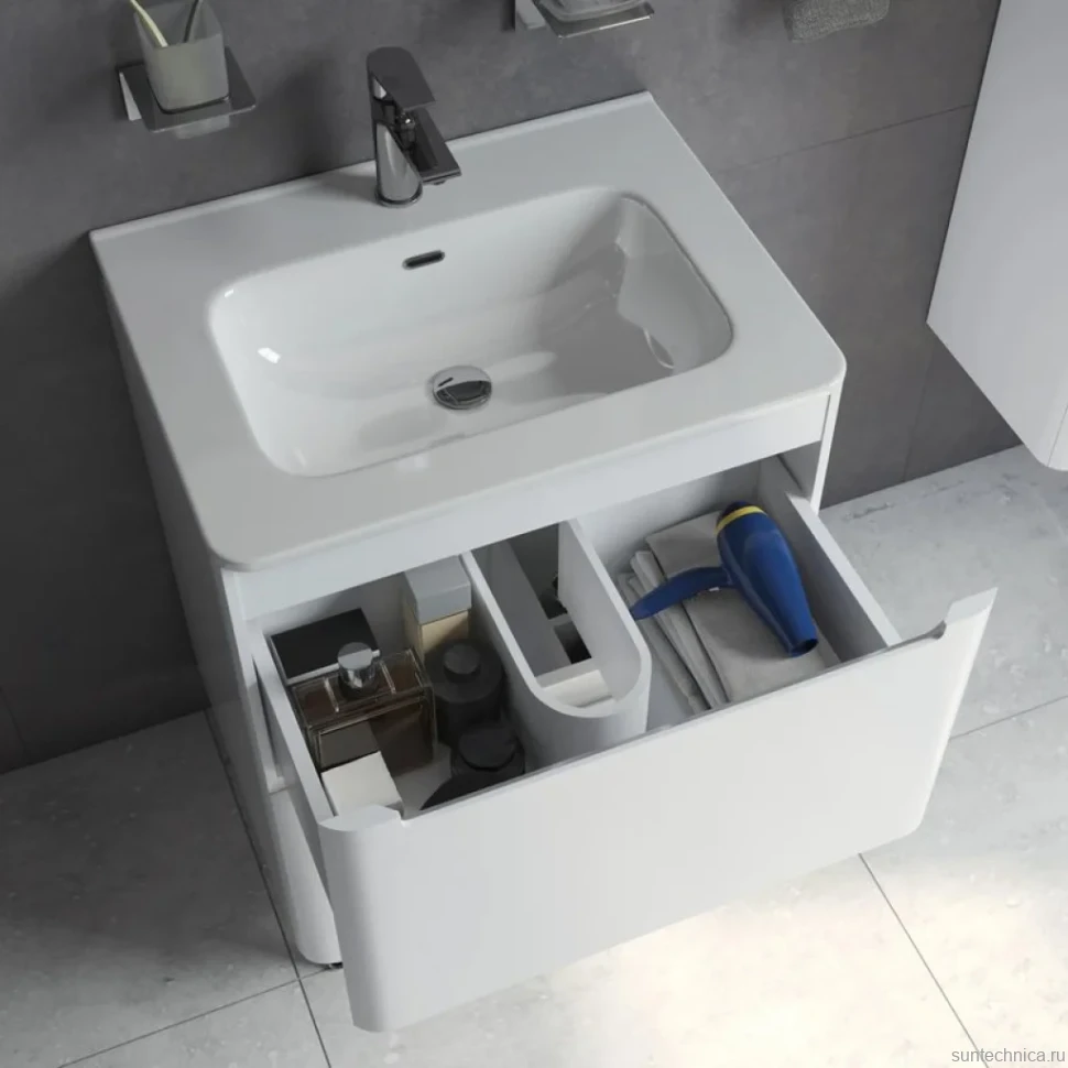 Тумба с раковиной IDDIS Edifice 60 напольная