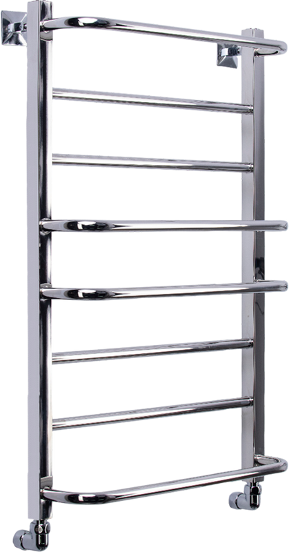 Полотенцесушитель водяной Comfysan Puro-K W-8 80х50 80x55 см, хром, лесенка