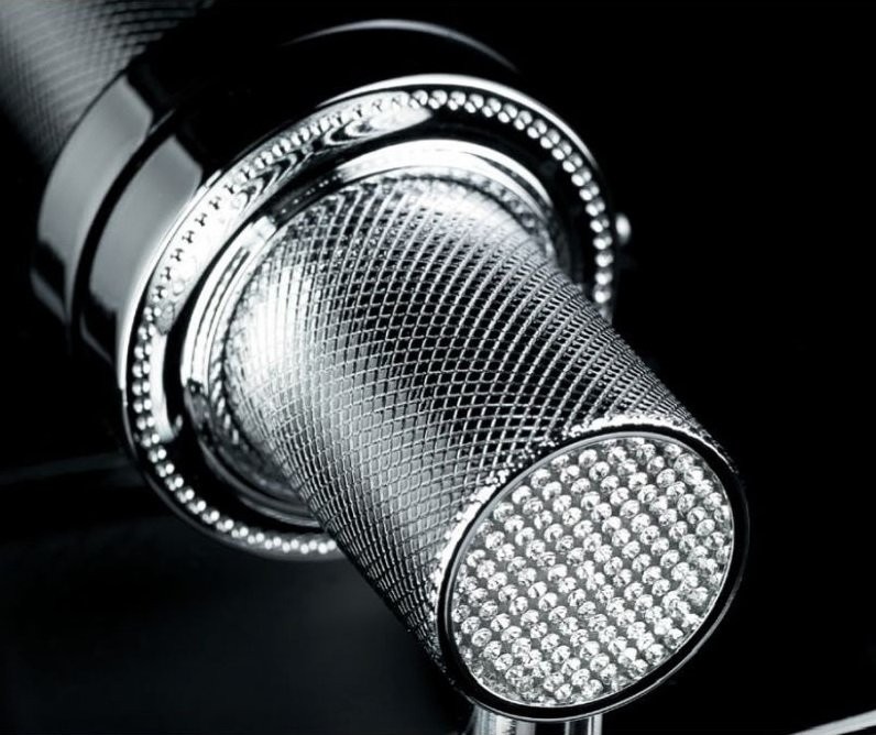 Держатель туалетной бумаги Boheme Royal Cristal Chrome с крышкой