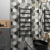 Полотенцесушитель водяной Grota Soffi 100x43, RAL9005 черный матовый