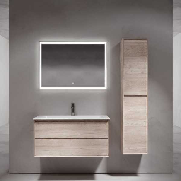 Мебель для ванной комнаты Sancos Marmi 2.0 100 дуб галифакс натуральный