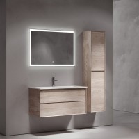 Мебель для ванной комнаты Sancos Marmi 2.0 100 дуб галифакс натуральный