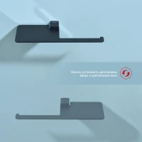 Держатель для туалетной бумаги Raglo R301.03.06, черный Держатель для туалетной бумаги Raglo R301.03.06, черный