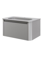 Тумба с раковиной Armadi Art Voi 80 подвесная, luna