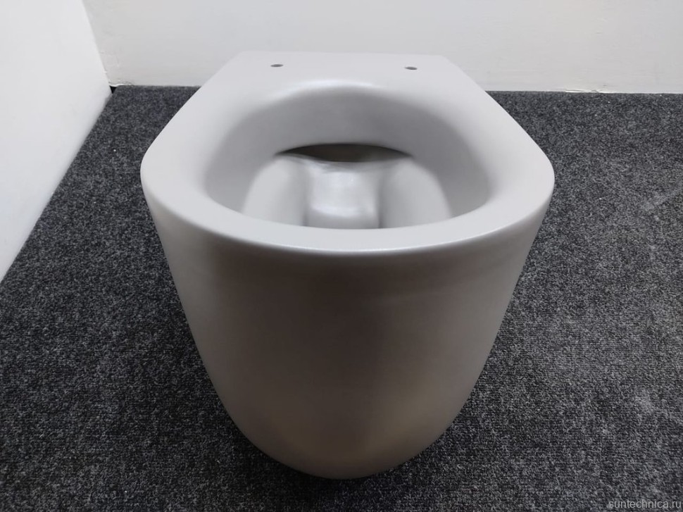 Унитаз приставной напольный Kerasan Nolita 531859 grigio matt