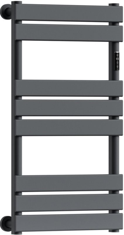 Полотенцесушитель электрический Bauedge Spectrum AF0021 50x95, темно-серый металлик