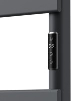 Полотенцесушитель электрический Bauedge Spectrum AF0021 50x95, темно-серый металлик